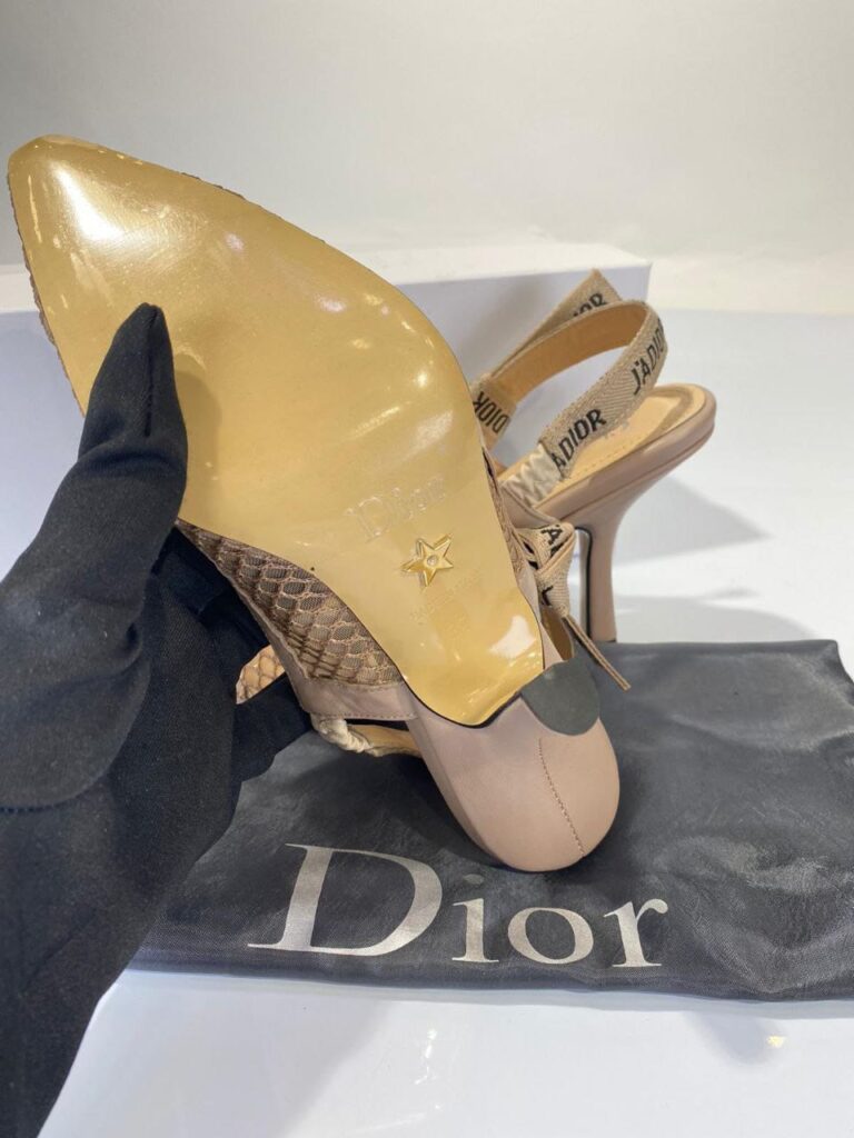 christian dior ayakkabi nude stiletto jadior slingback pump topuk 9 cm