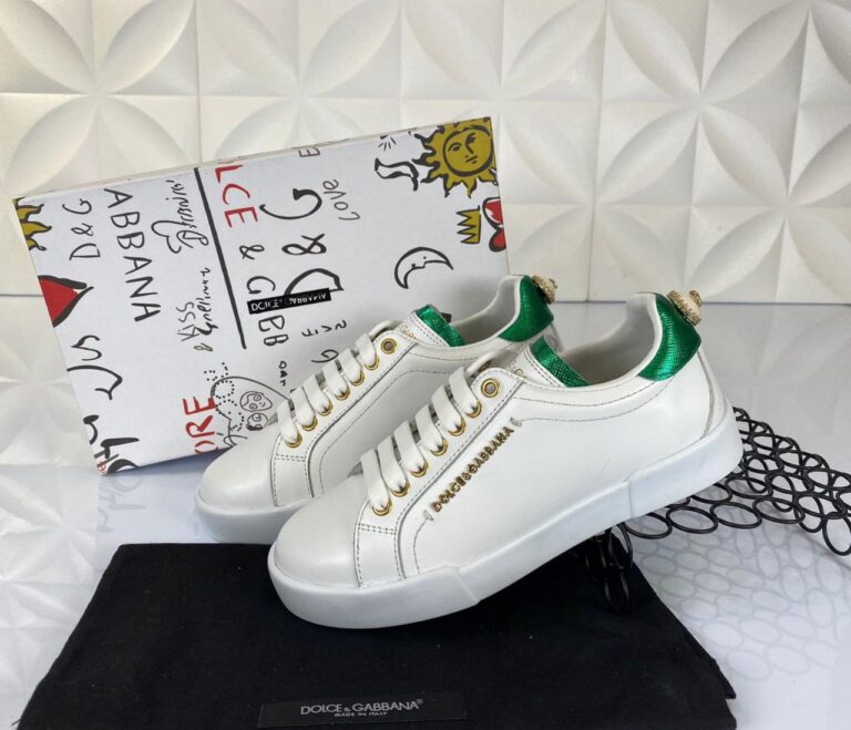 dolce gabbana ayakkabi sneakers beyaz nappa