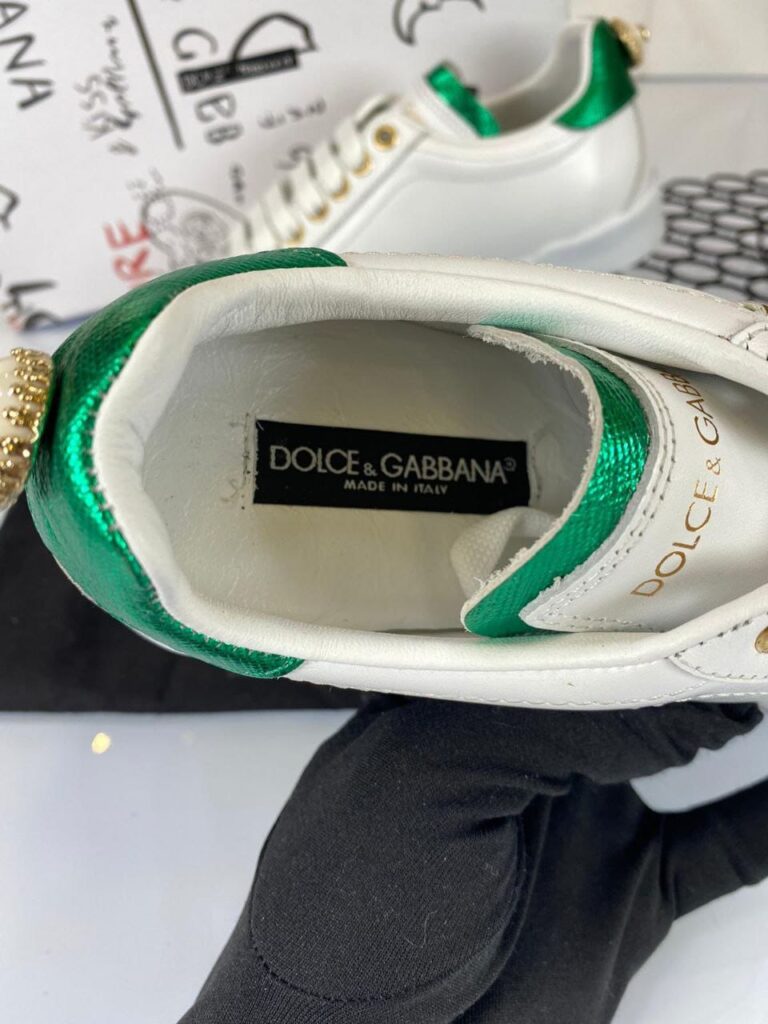 dolce gabbana ayakkabi sneakers beyaz nappa