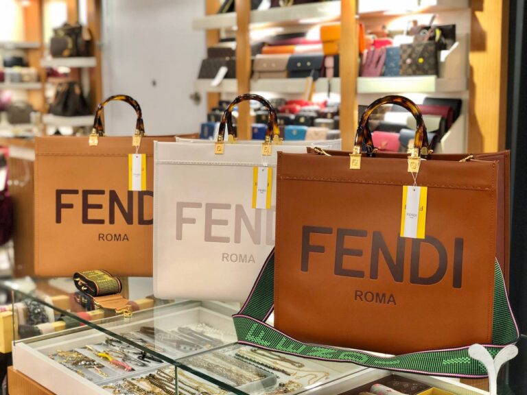 fendi canta sunshine large tote ithal 40.5x35x21.5 cm