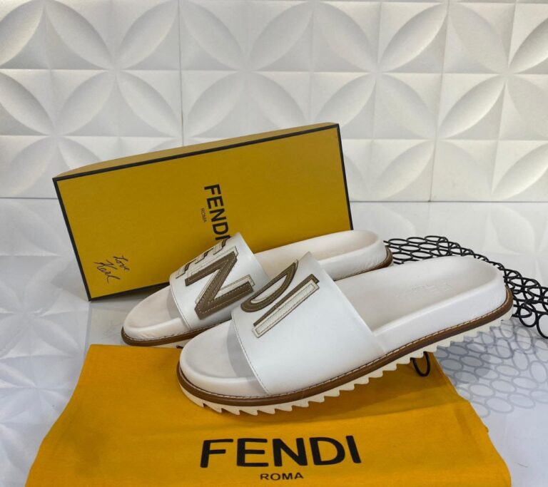 fendi terlik erkek beyaz yeni sezon