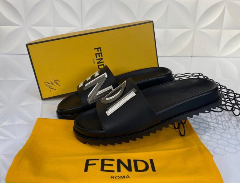fendi terlik erkek siyah yeni sezon