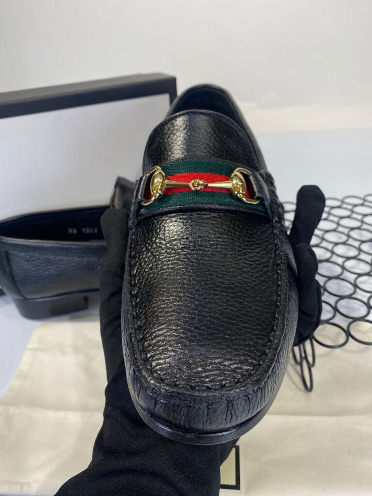 gucci ayakkabi erkek loafer siyah