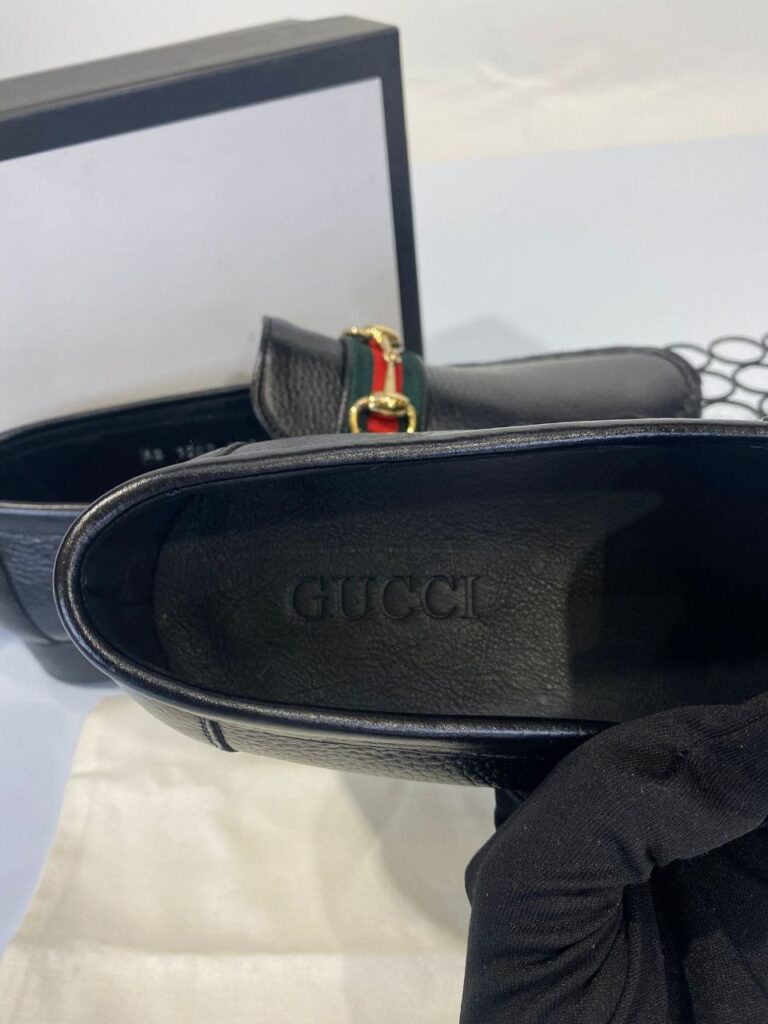 gucci ayakkabi erkek loafer siyah