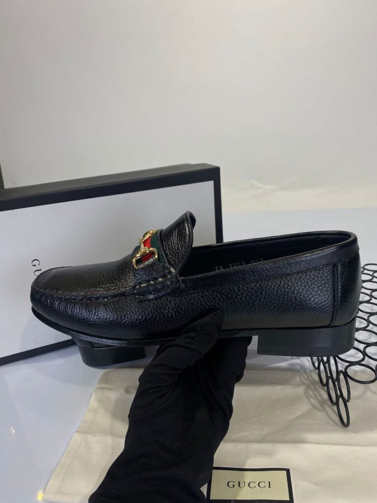 gucci ayakkabi erkek loafer siyah