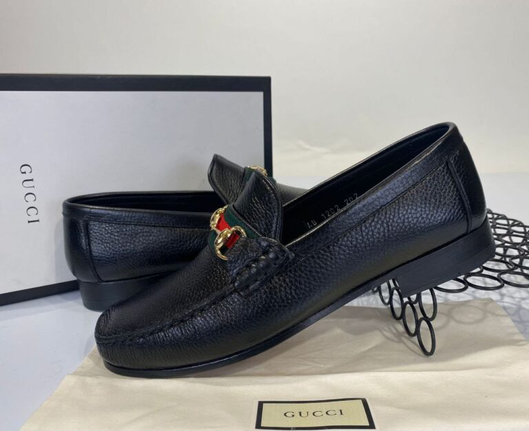 gucci ayakkabi erkek loafer siyah