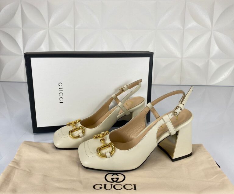 gucci ayakkabi horsebit topuklu krem 9cm