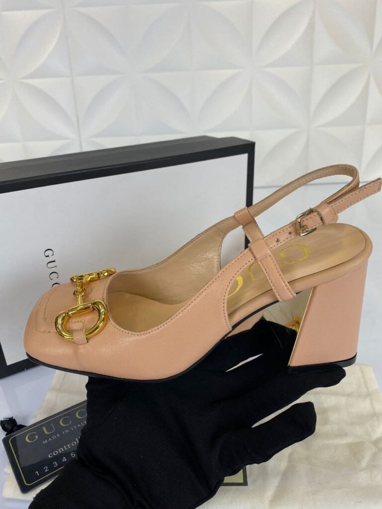 gucci ayakkabi horsebit topuklu nude 9cm