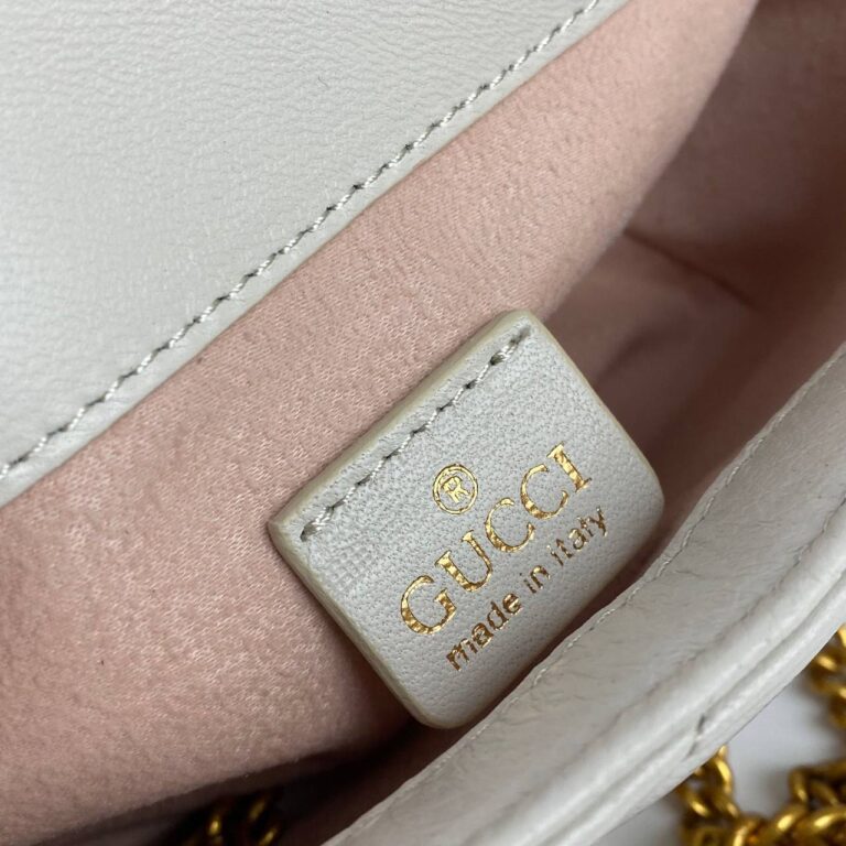 gucci canta nano marmont beyaz 17x12 cm