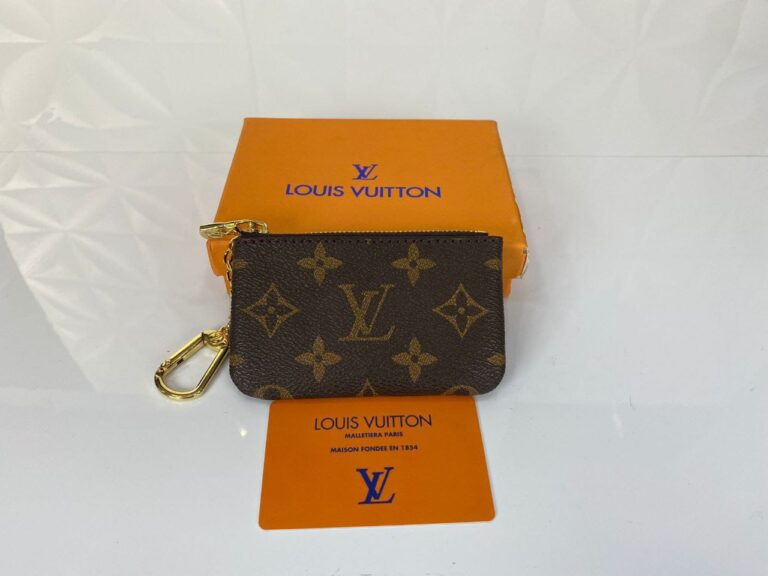 louis vuitton anahtarlik keypouch kahve monogram simetrik