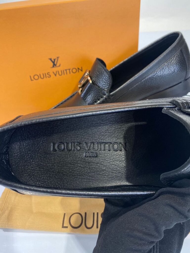 louis vuitton ayakkabi erkek loafer siyah
