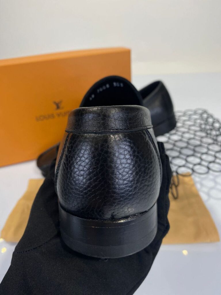 louis vuitton ayakkabi erkek loafer siyah