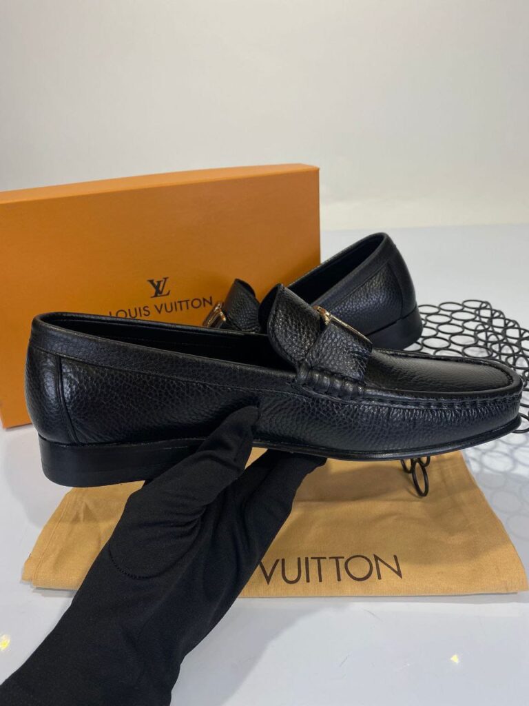 louis vuitton ayakkabi erkek loafer siyah