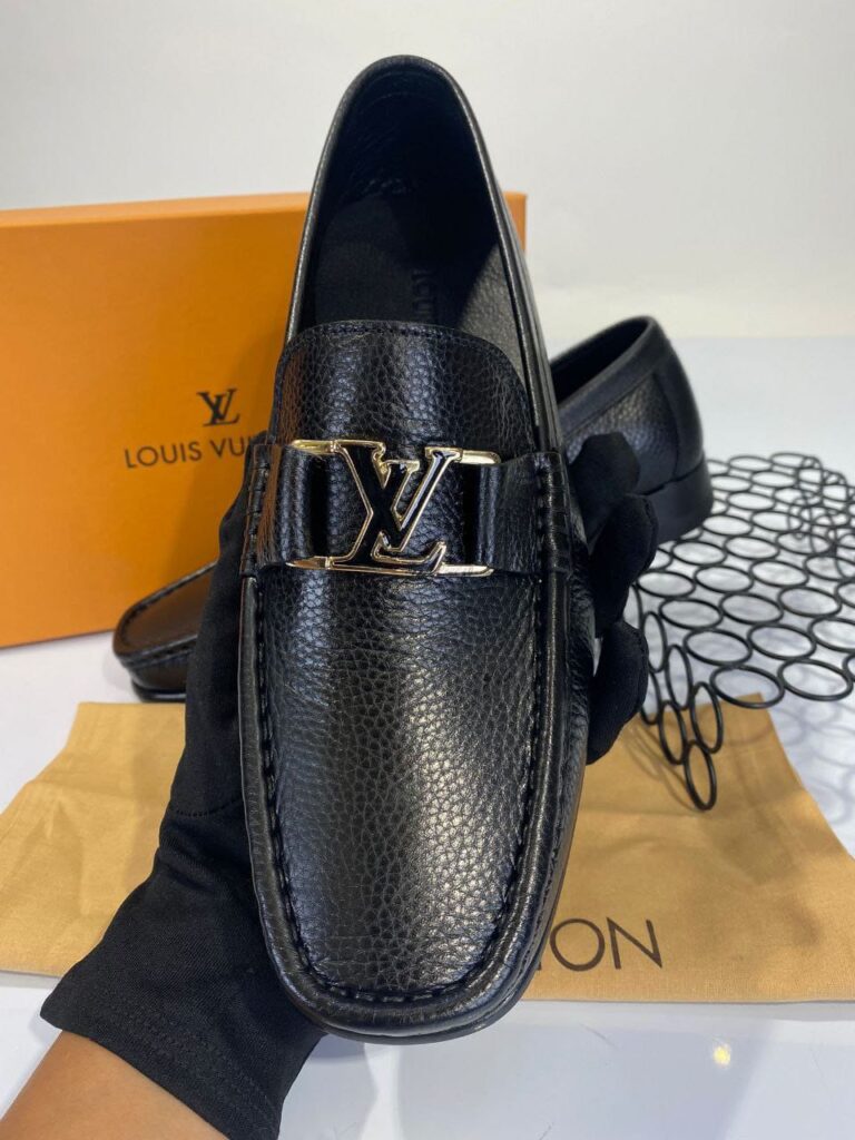 louis vuitton ayakkabi erkek loafer siyah