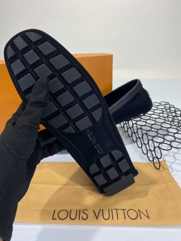 louis vuitton ayakkabi siyah suet erkek loafer