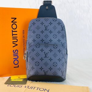 louis vuitton canta erkek omuz gri siyah monogram 31x20 cm