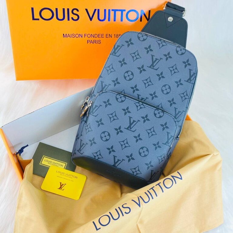 louis vuitton canta erkek omuz gri siyah monogram 31x20 cm