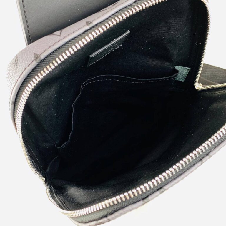 louis vuitton canta erkek omuz gri siyah monogram 31x20 cm