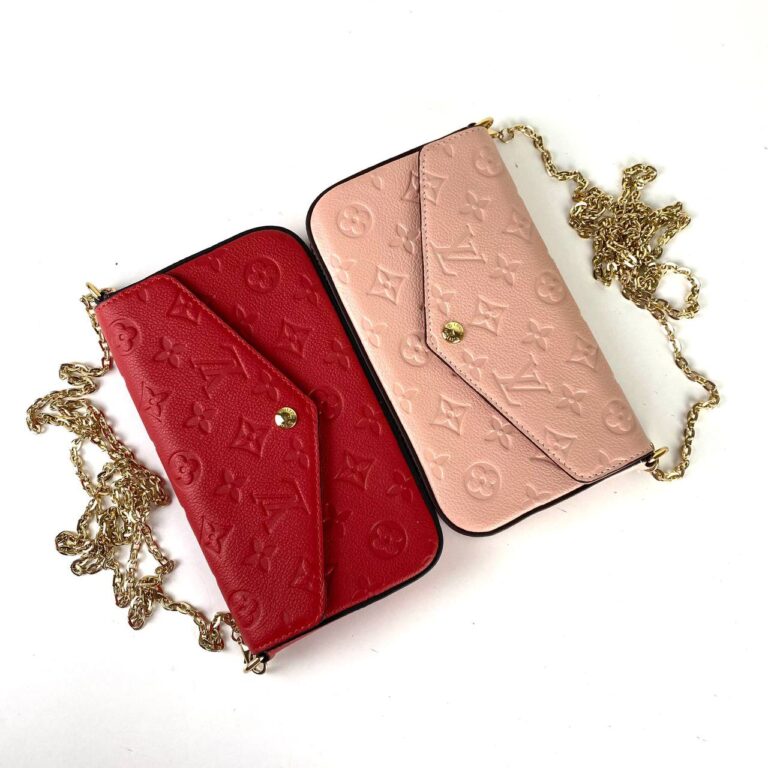 louis vuitton canta felice clutch pudra pembe 22x12 cm