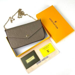 louis vuitton canta felice clutch vizon 22x12 cm