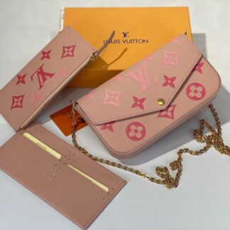 louis vuitton canta felicie pembe buyuk monogram kesim ithal