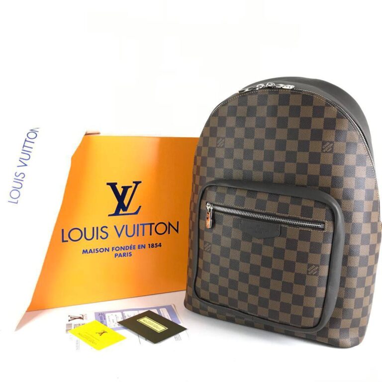 louis vuitton canta josh 2021 kahve damier sirt 40x32x13 cm ithal