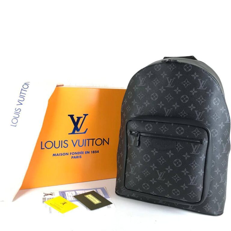 louis vuitton canta josh 2021 siyah monogram sirt 40x32x13 cm ithal