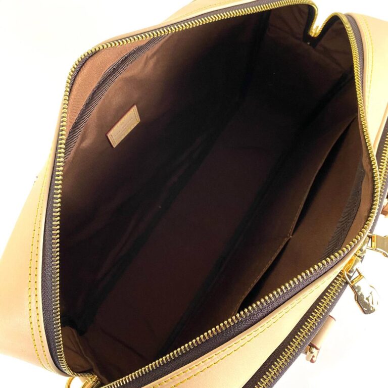 louis vuitton canta kahve monogram icare travel evrak laptop 39x29x14 cm