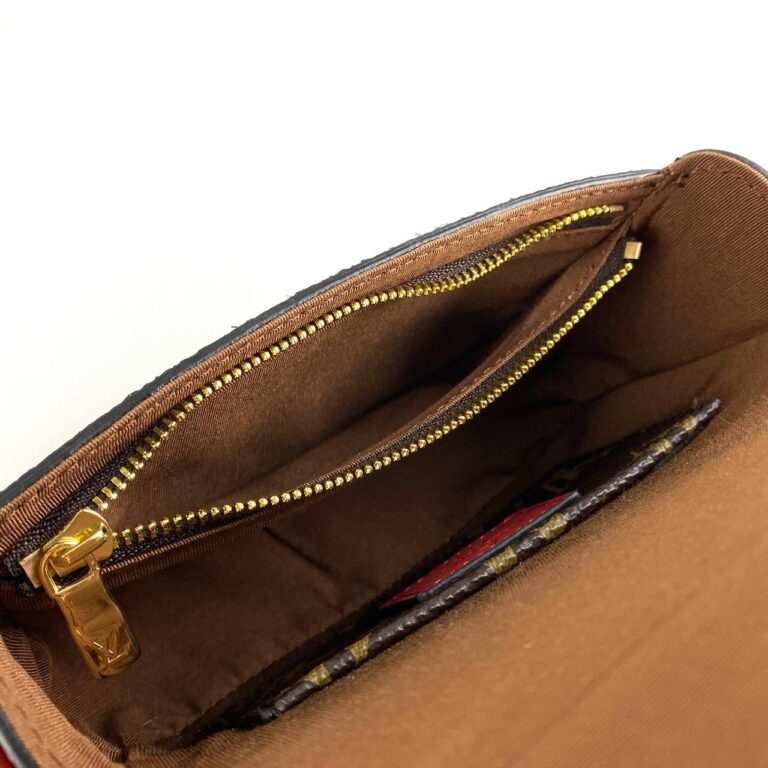 louis vuitton canta kahve monogram kirmizi officer 17x10 cm