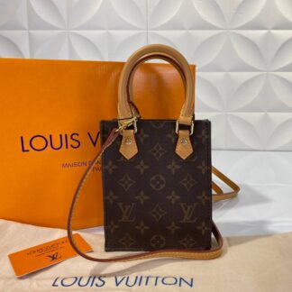 louis vuitton canta kahve monogram sac plat 13x17 cm deri buyuk desen
