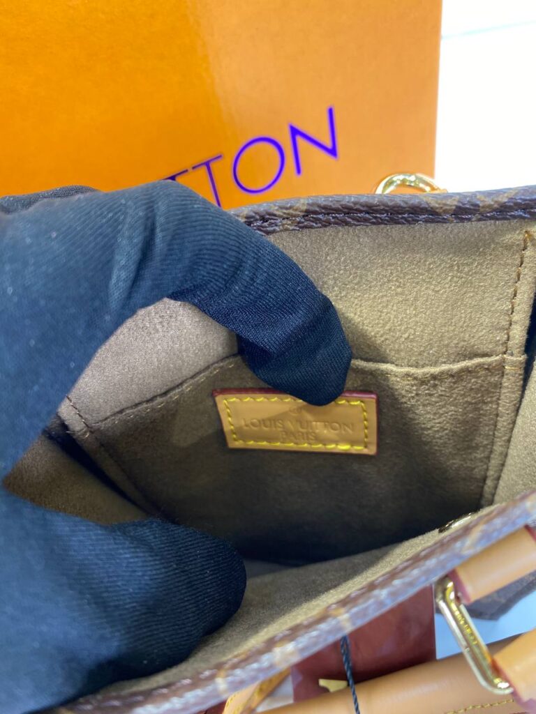 louis vuitton canta kahve monogram sac plat 13x17 cm deri buyuk desen