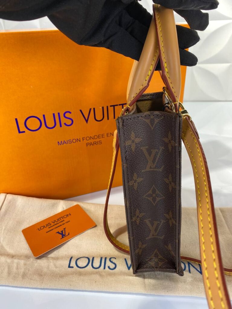 louis vuitton canta kahve monogram sac plat 13x17 cm deri buyuk desen