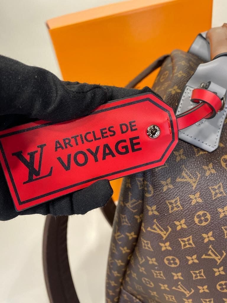 louis vuitton canta multipocket sirt kahve monogram 45x35 cm ithal vejital deri