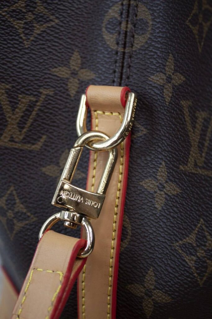 louis vuitton canta noe pm monogram kahve deri 21.5x18x15 cm