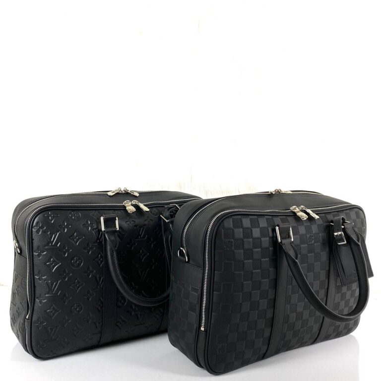 louis vuitton canta siyah infiniti icare travel evrak laptop 39x29x14 cm
