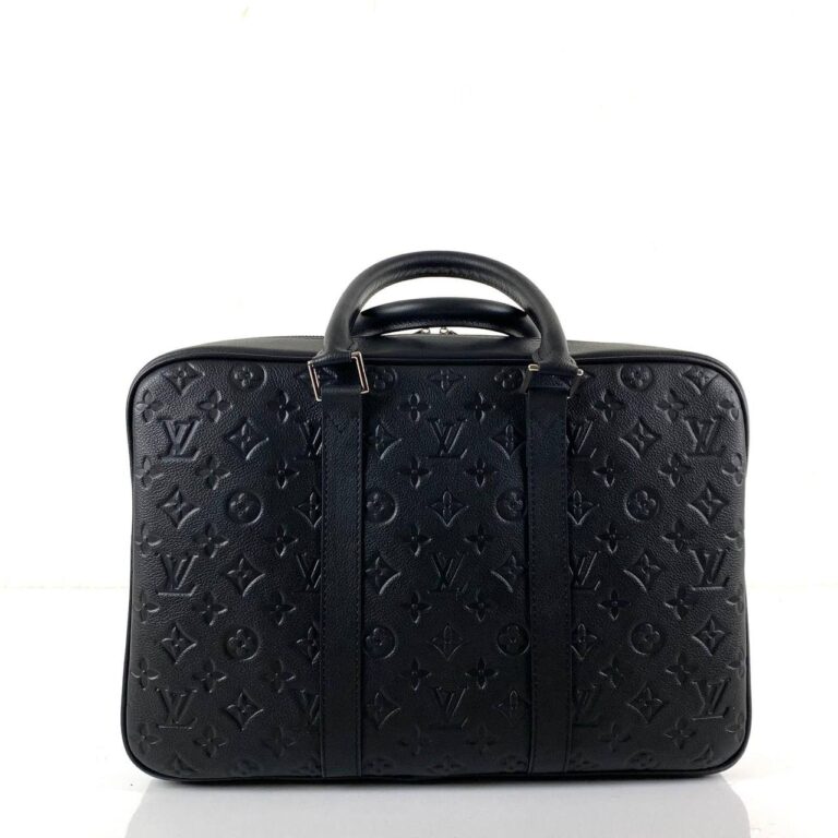 louis vuitton canta siyah monogram icare travel evrak laptop 39x29x14 cm