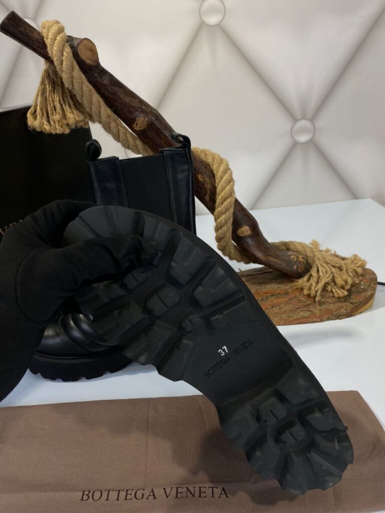 bottega veneta bot siyah ic dis deri