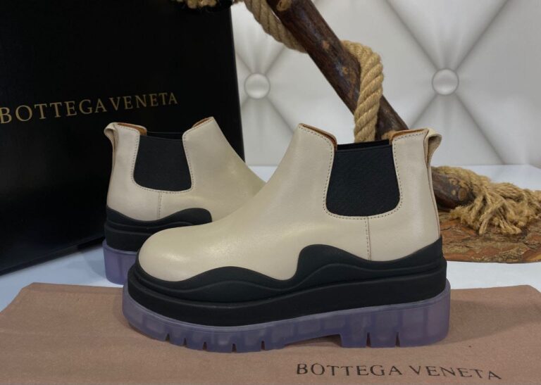 bottega veneta bot the tire kisa boy siyah bej lila taban