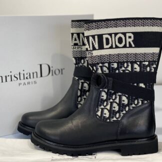 christian dior bot d major siyah baskili