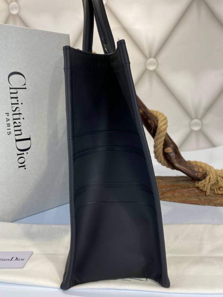 christian dior canta book tote siyah hakiki deri 42x36 vip