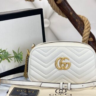 gucci canta marmont messenger beyaz 24x14x8 cm