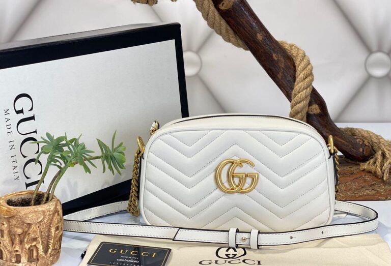 gucci canta marmont messenger beyaz 24x14x8 cm