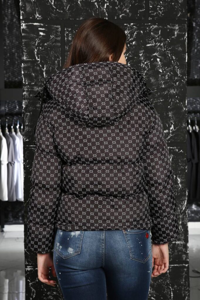 gucci mont the north face logolu siyah premium