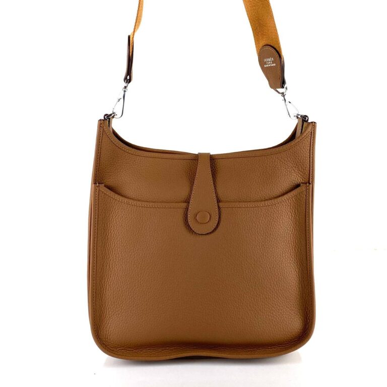 hermes canta ithal hakiki deri evelyne buyuk boy vizon 30x29x6 cm