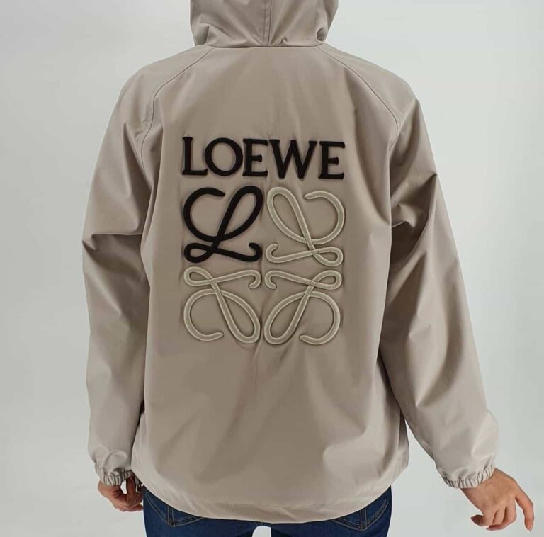 loewe yagmurluk mont bej oversize kesim luks