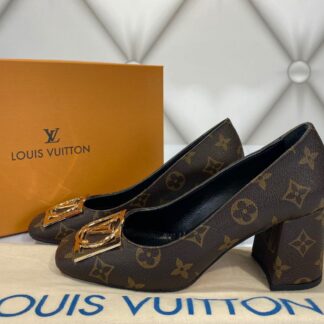 louis vuitton ayakkabi madeleine topuk 7 cm hakiki deri