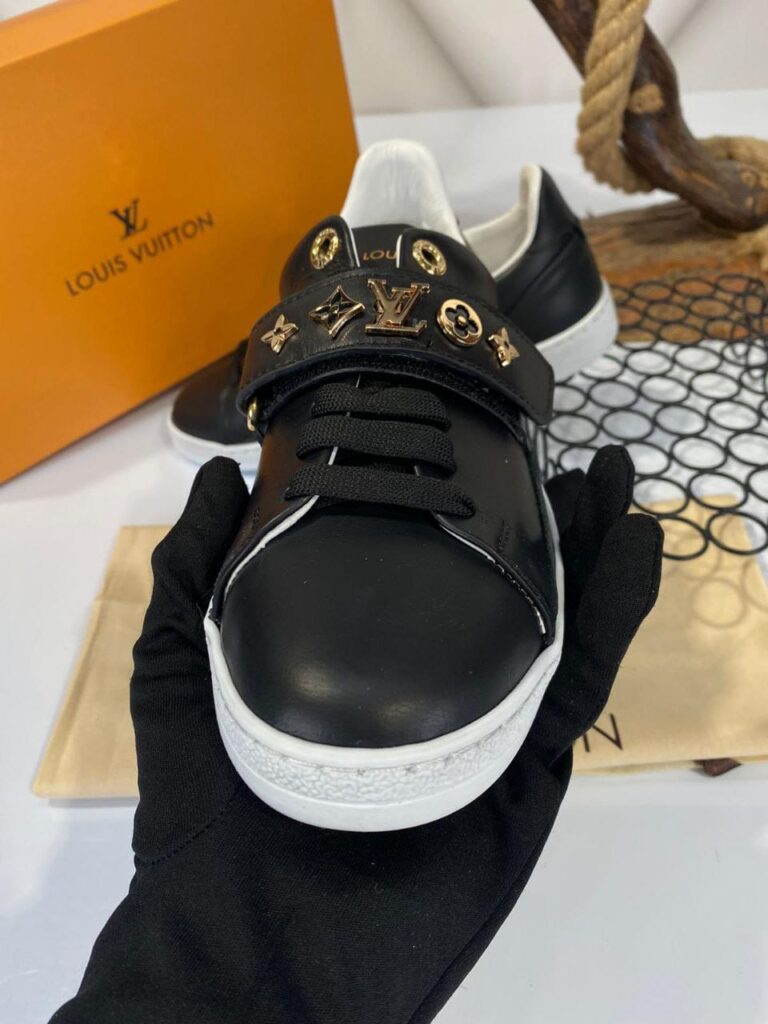 louis vuitton ayakkabi siyah time out frontrow siyah ic dis deri