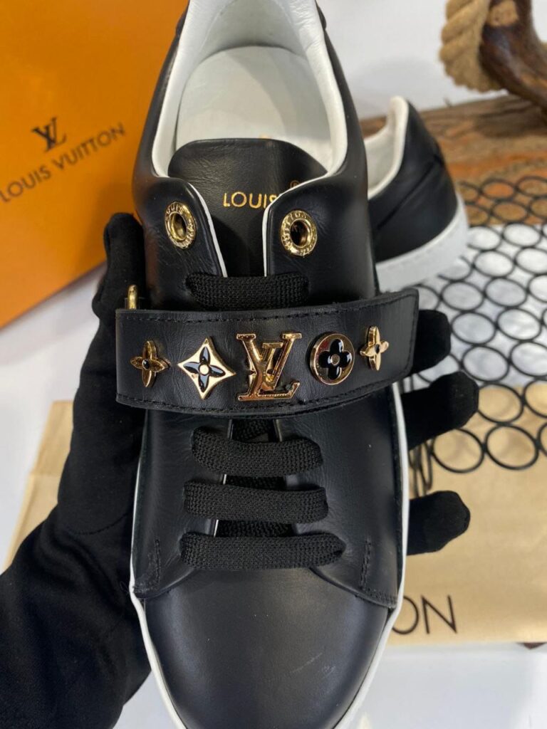 louis vuitton ayakkabi siyah time out frontrow siyah ic dis deri