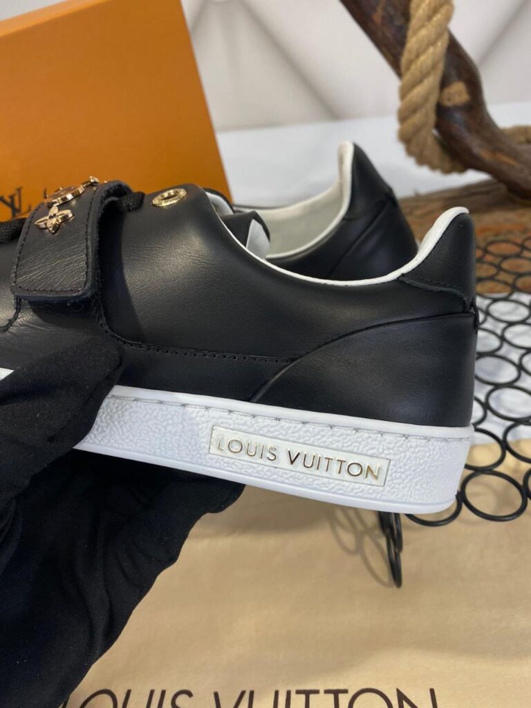 louis vuitton ayakkabi siyah time out frontrow siyah ic dis deri