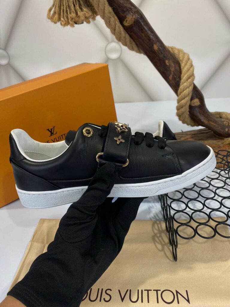 louis vuitton ayakkabi siyah time out frontrow siyah ic dis deri